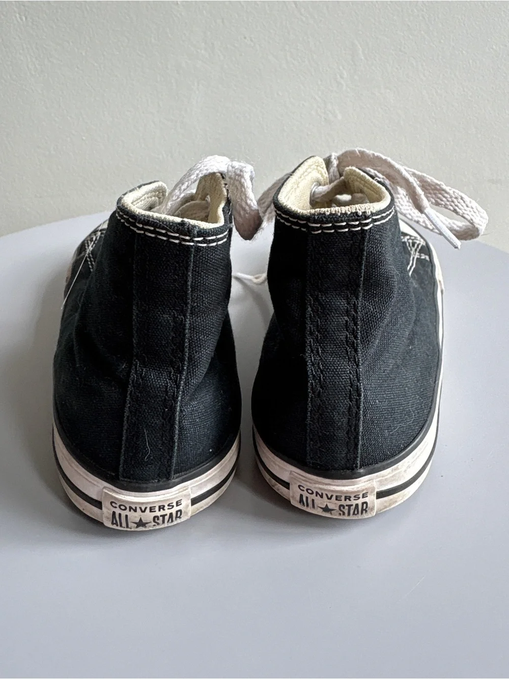 Converse Chuck Taylors, Black White. Toddler Sz 10. Unisex